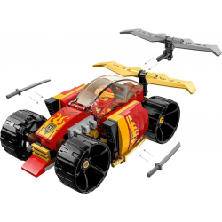 Klocki LEGO 71780 Samochód wyścigowy ninja Kaia EVO NINJAGO